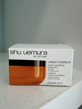 Shu Uemura urban moisture hair mask 200ml New in box